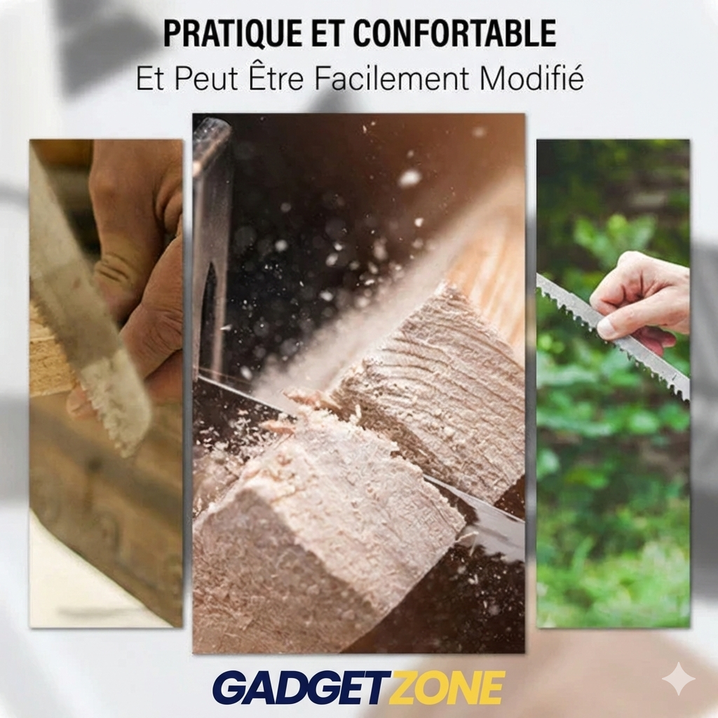 Adaptateur de Scie Alternative pour Perceuse – Coupe Facile et Précise