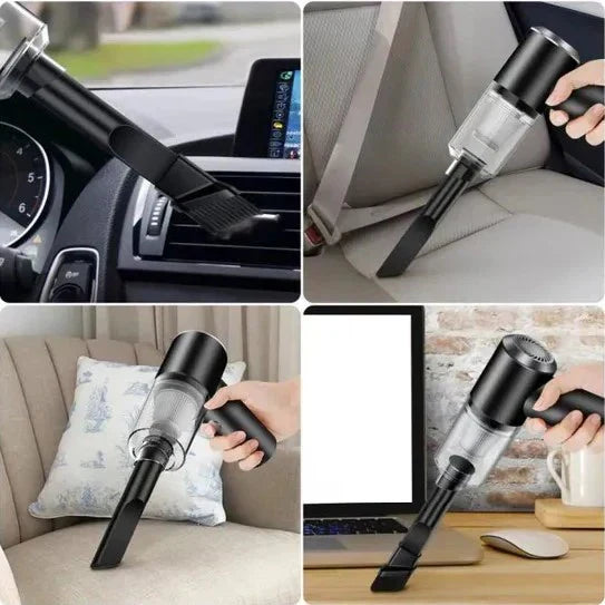 Aspirateur Portable pour Voiture et Maison – Puissant & Polyvalent