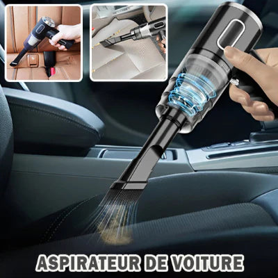Aspirateur Portable pour Voiture et Maison – Puissant & Polyvalent