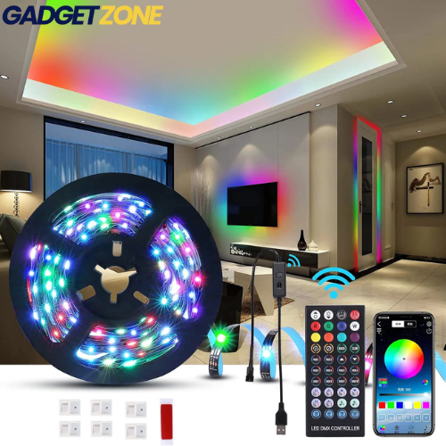 Bandes de Lumière LED – Éclairage Ambiance Personnalisable