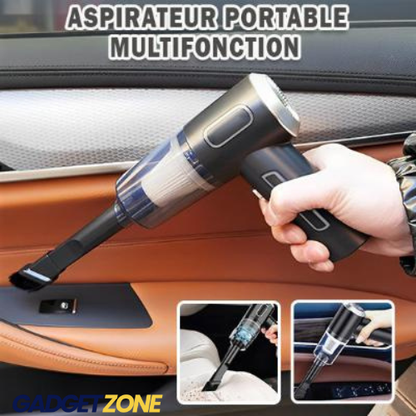 Aspirateur Portable pour Voiture et Maison – Puissant & Polyvalent