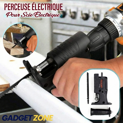 Adaptateur de Scie Alternative pour Perceuse – Coupe Facile et Précise
