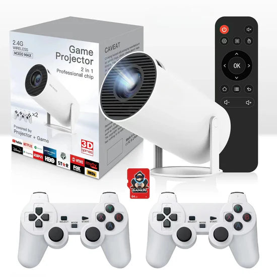 Projecteur Gaming M300 MAX avec +10 000 Jeux Intégrés